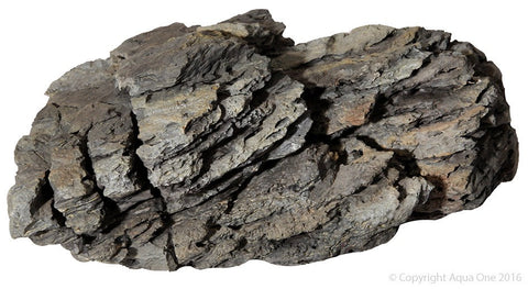 Aqua One Ornament Basalt Rock Large (37152l)-Hurstville Aquarium