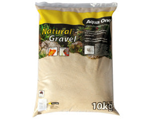Aqua One Natural Gravel River Sand Australian 10kg