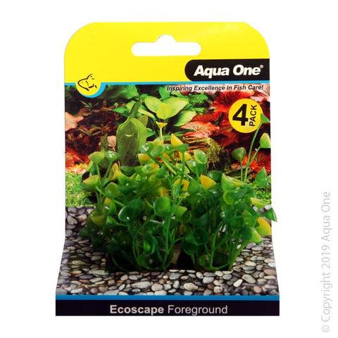 Aqua One Ecoscape Foreground Ogris Auribus 4pk Yellow (28359)-Hurstville Aquarium