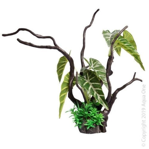 Aqua One Ecoscape Philodendron Driftwood Green (28445)-Hurstville Aquarium