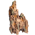 Aqua One Ornament Petrified Wood Mountain Style 14.5x11x23cmh (37871)-Hurstville Aquarium