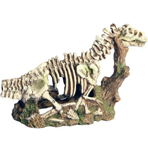 Aqua One Ornament Dinosour Skeleton 25x9x16.5cmh