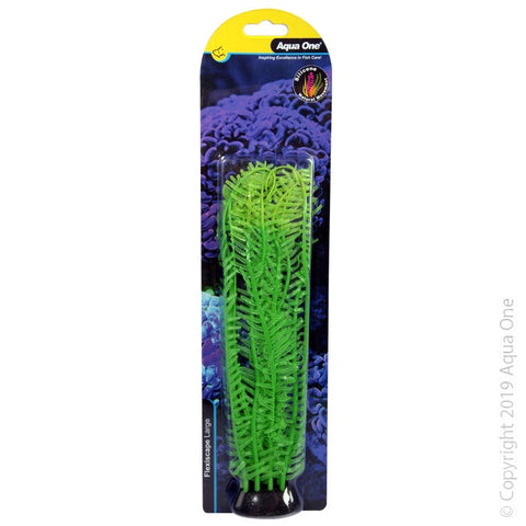 Aqua One Flexiscape Large Fern Green (29403)-Hurstville Aquarium