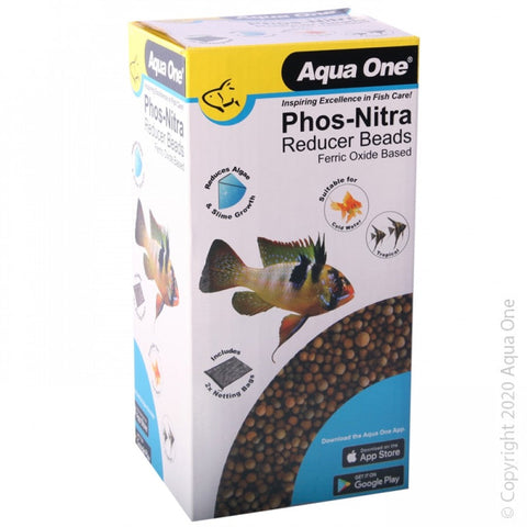 Aqua One Phos Nitra Reducer Beads 1400g (10424)-Hurstville Aquarium