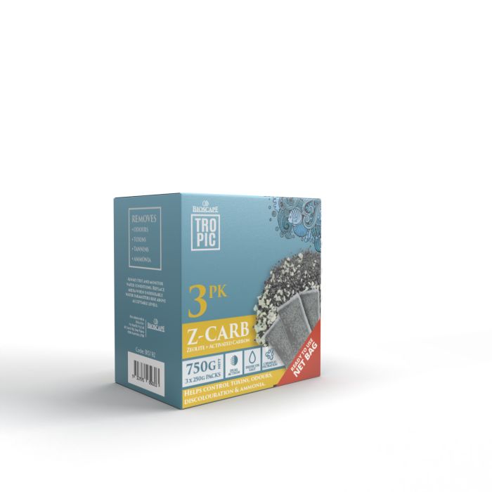 Bioscape Zeo/carbon Pouches 750gm 3 X 250gm