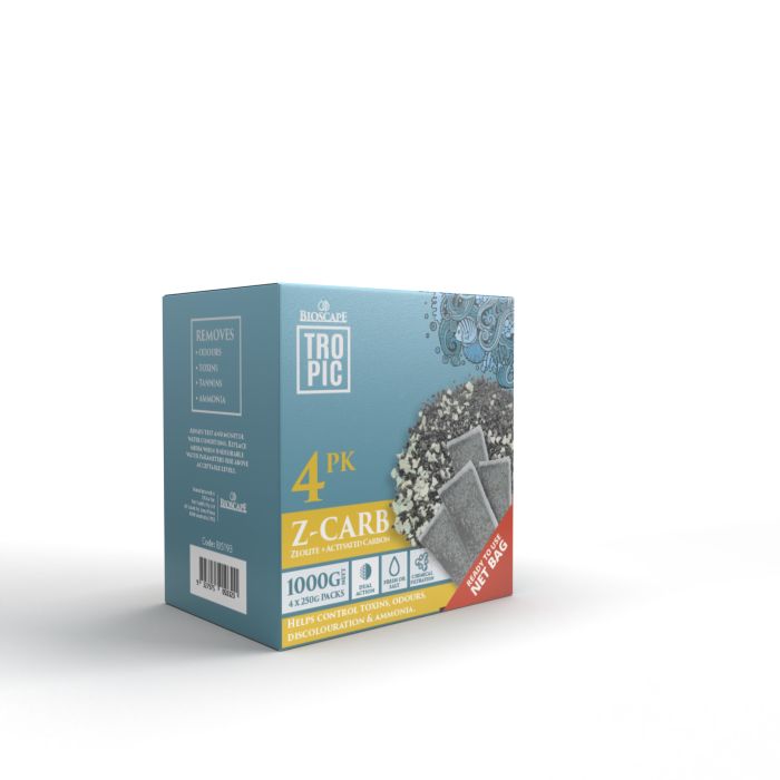 Bioscape Zeo/carbon Pouches 1000gm 4 X 250gm