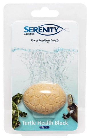 Serenity Aquatics Turtle Health Block 20g-Hurstville Aquarium