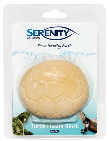 Serenity Aquatics Turtle Health Block 100g-Hurstville Aquarium