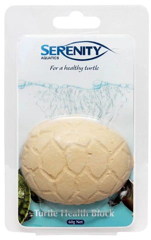 Serenity Aquatics Turtle Health Block 60g-Hurstville Aquarium