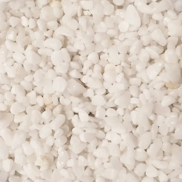 Pisces Ice White Aquarium Gravel 4.5kg-Hurstville Aquarium