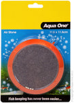 Aqua One Airstone Pvc Encased Air Disk (11.5x11.5cm) (14045)-Hurstville Aquarium