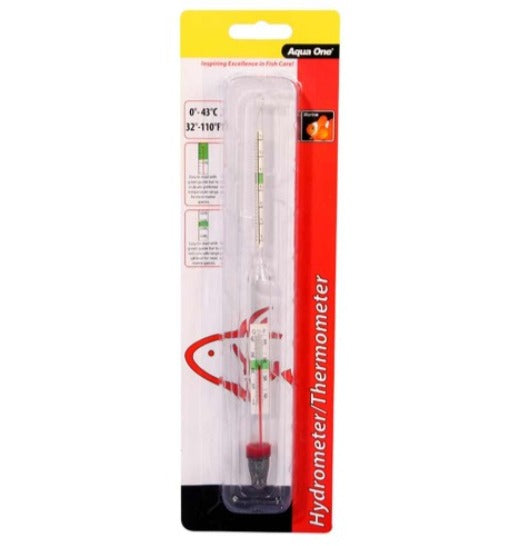 Aqua One Glass Hydrometer (10308)-Hurstville Aquarium