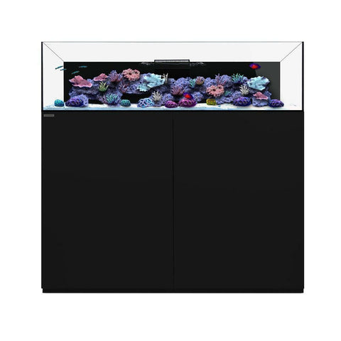 Waterbox Aquariums Frag 105.4 (tank, Cabinent, Sump, Plumbing) (black)-Hurstville Aquarium