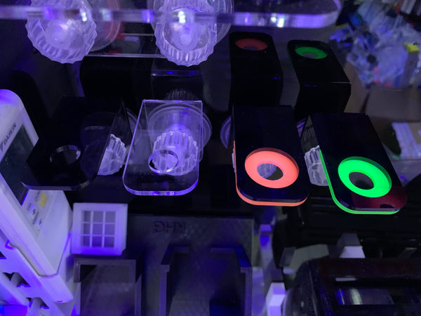 Frag Rack Single Hole Black-Hurstville Aquarium