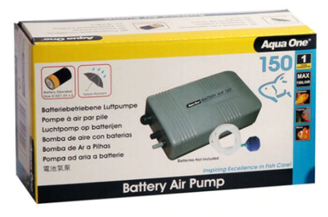 Aqua One Battery Air Pump 150 (10022)-Hurstville Aquarium